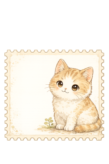 猫の切手